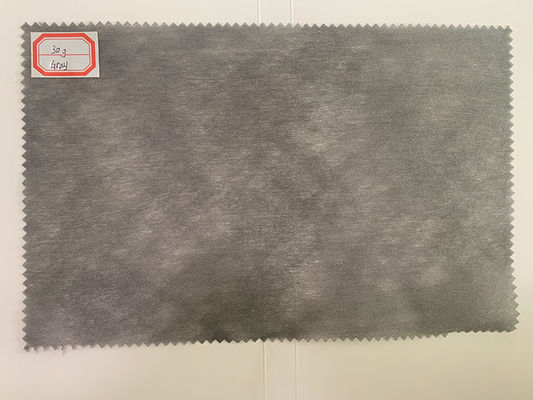 la tela del automóvil de 30g Gray Interior Decoration Lining For hizo girar el cordón no tejido