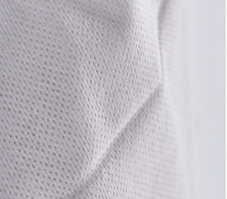 50g 100%Viscose blanco Spunlace Mesh Cotton Tissue no tejido, toalla facial, trapos mojados
