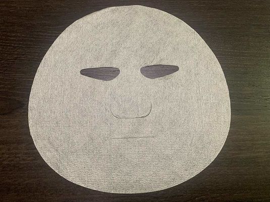 tela no tejida de Spunlace de la fibra de 50g 100%Mint para la máscara facial de la belleza, máscara de ojo
