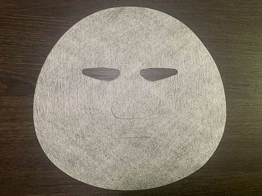 tela no tejida de Tencel Spunlace del terciopelo y del austriaco del eucalipto 25g para la máscara facial de la belleza, máscara de ojo