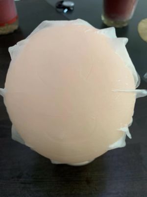 28g Tencel y tela no tejida de Spunlace de la fibra de bambú para la máscara facial de la belleza, máscara de ojo