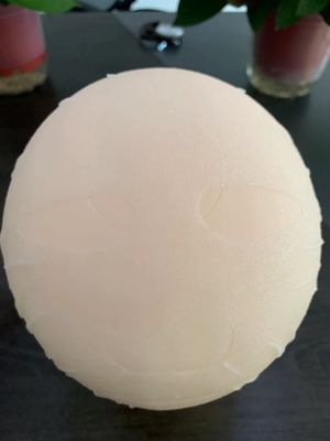 tela no tejida de Tencel Spunlace del terciopelo y del austriaco del eucalipto 25g para la máscara facial de la belleza, máscara de ojo