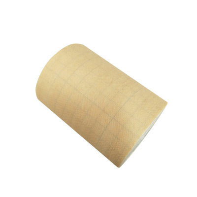 base no tejida marrón clara de 30g Spunlaced del yeso, vendaje adhesivo