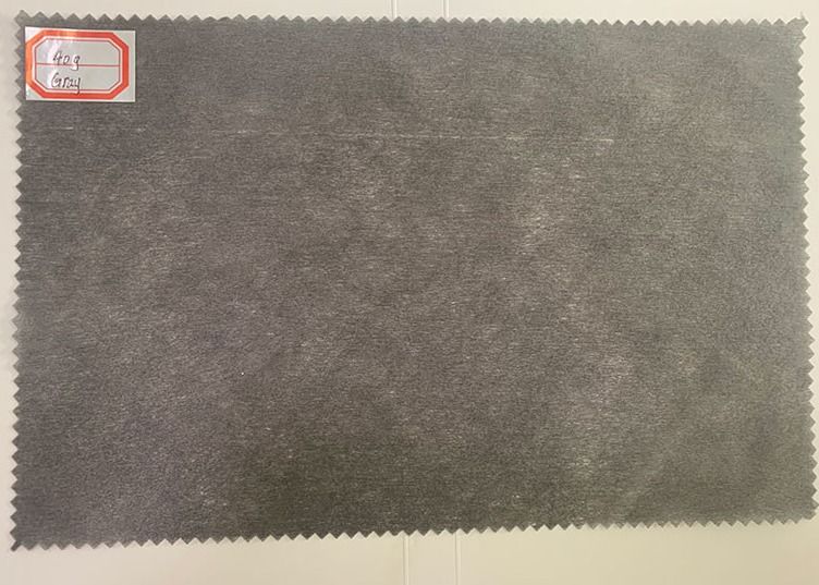 la tela del automóvil de 40g Gray Interior Decoration Lining For hizo girar el cordón no tejido