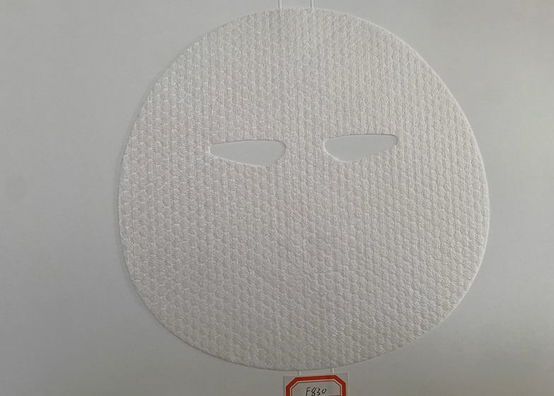 30g austriaco Tencel, máscara facial de la belleza del Toona de la fibra de la tela no tejida roja de Spunlace, máscara de ojo