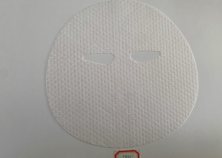 40g austriaco Tencel, máscara facial de la belleza del Toona de la fibra de la tela no tejida roja de Spunlace, máscara de ojo