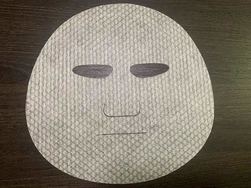 tela no tejida de Spunlace de la fibra de acetato de Tencel&amp;Cellulose del austriaco 35g para la máscara facial de la belleza, máscara de ojo