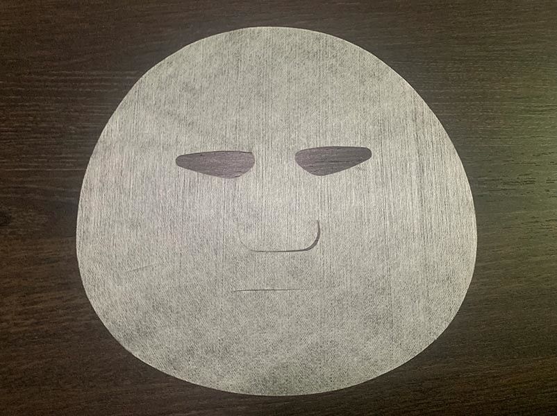 27g Tencel y tela no tejida de Cupro Spunlace para la máscara facial de la belleza, máscara de ojo
