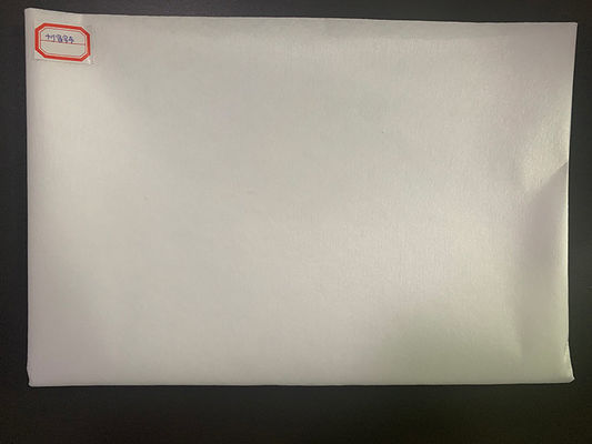 tela no tejida blanca de Spunlace de la viscosa 50g y del poliéster para el tejido del algodón, cojines, trapos mojados